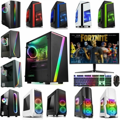 Refurbished (Beam) Intel Quad Core i5 Gaming PC 8GB RAM 1TB HDD Win10 GT730 2GB 